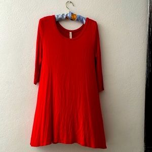 Love in red dress size small